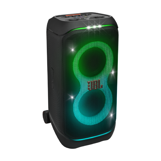 Caixa de Som JBL Partybox Stage 320 Portátil, Bluetooth, Efeito de Luzes, IPX4, 240W, JBLPBSTAGE320