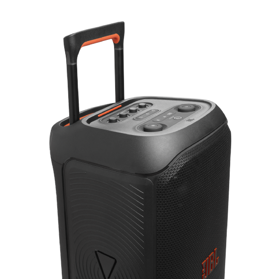 Caixa de Som JBL Partybox Stage 320 Portátil, Bluetooth, Efeito de Luzes, IPX4, 240W, JBLPBSTAGE320