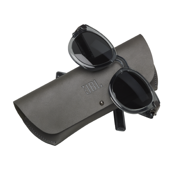 Oculos de Sol com Fone de Ouvido JBL Soundgear Frames Round, Bluetooth 5.2, IP54, Onix