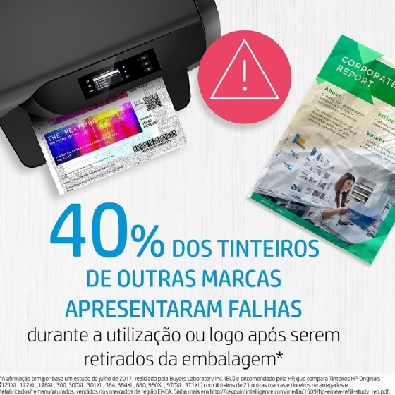 Cartucho de Tinta HP 662 Colorido Advantage Original 2ml