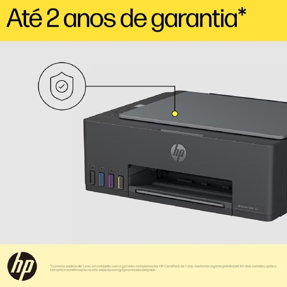 Impressora Multifuncional Tanque de Tinta Colorida HP Smart Tank 581 (4A8D5A) Wi-Fi USB Bivolt