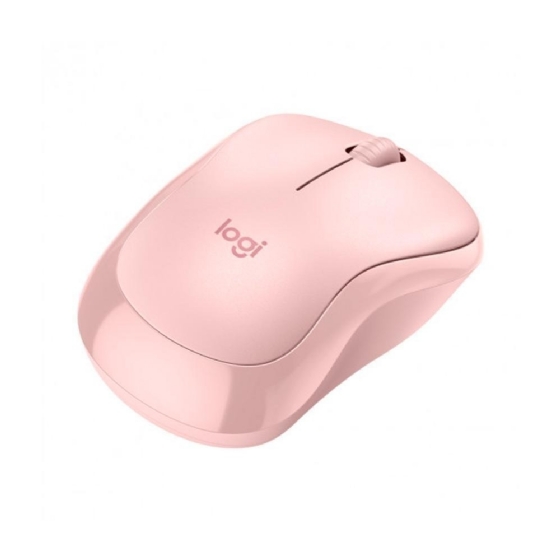 Mouse sem Fio Logitech M240, Bluetooth, Clique Silencioso, Design Ambidestro Compacto, Rosa