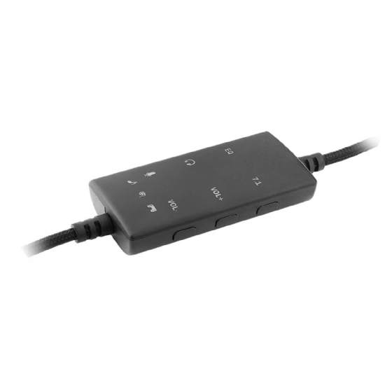 Headset Gamer Redragon Aurora Preto, USB, Drives 40mm, Surround 7.1, Preto