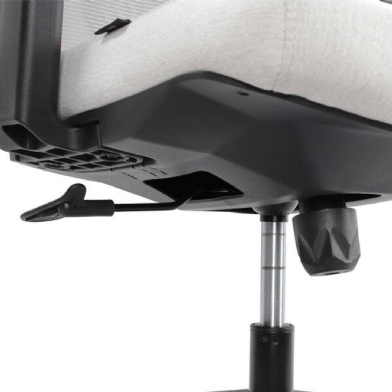 Cadeira de Escritório Ergonômica Elements Helene Special com Apoio Cervical - Cinza/Preto