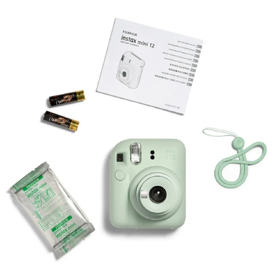 Câmera Instantanea Fujifilm Instax Mini 12 - Verde Menta
