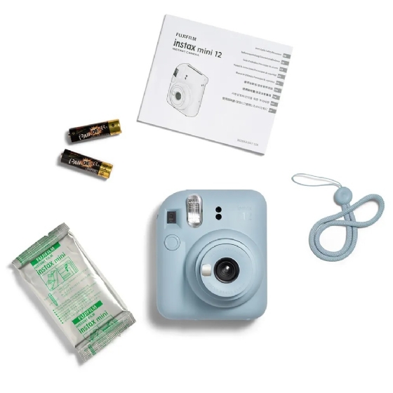 Câmera Instantanea Fujifilm Instax Mini 12 - Azul Candy