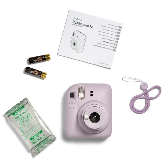 Câmera Instantanea Fujifilm Instax Mini 12 - Lilas Candy