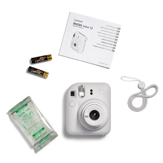 Câmera Instantanea Fujifilm Instax Mini 12 - Branco Marfim