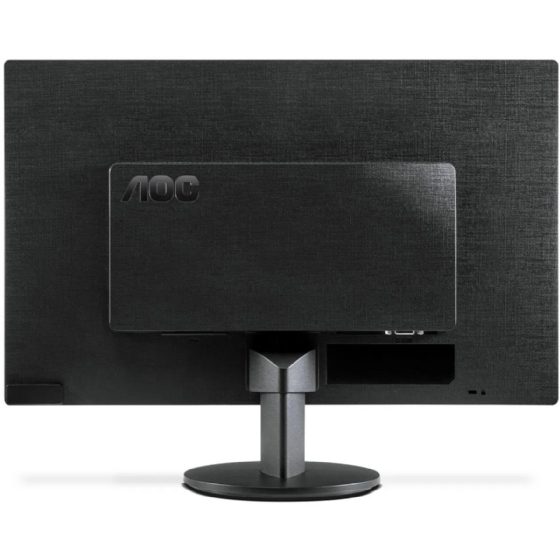 Monitor LED AOC, 18,5" 60Hz HD, HDMI/VGA, 5ms, Preto, E970SWHNL