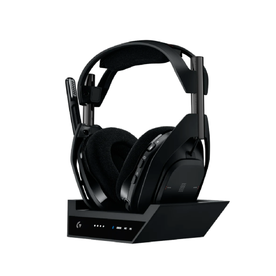 Headset Gamer A50 sem Fio + Base Station Gen 4 com Áudio Dolby, sem Fio, PS4, PC, Mac - Astro