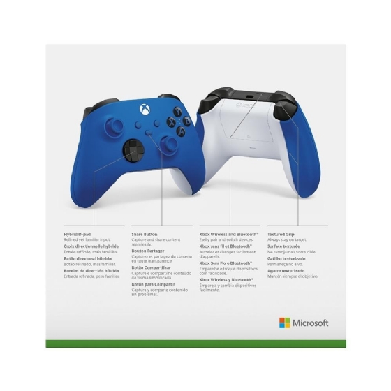 Controle para Xbox Series Shock Blue - Microsoft