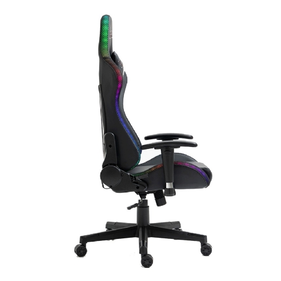Cadeira Gamer Level LVC06 RGB - Preto
