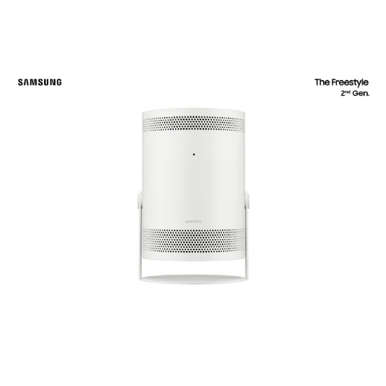 Projetor Smart Portátil The Freestyle 2º Gen. de 30 " a 100", Duo Screen, Samsung Gaming Hub, Blueto