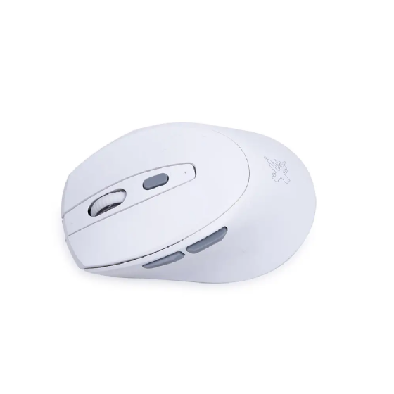 Mouse sem Fio Maxprint Oriente Branco, 1600dpi, Wireless 2.4 GHz, Alcance 10m, 6 Botões, 60000146