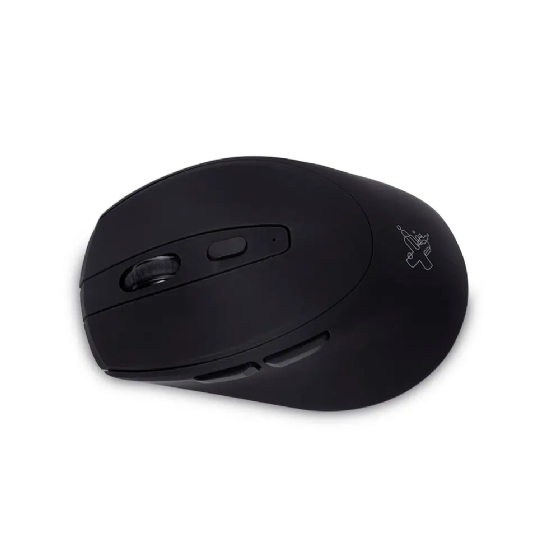 Mouse sem Fio Maxprint Oriente Preto, 1600dpi, Wireless 2.4 GHz, Alcance 10m, 6 Botões, 60000108