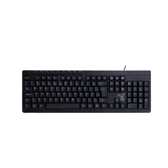 Teclado com Fio Maxprint Universitario, USB, Cabo 1,35m, Padrão ABNT2, 60000140