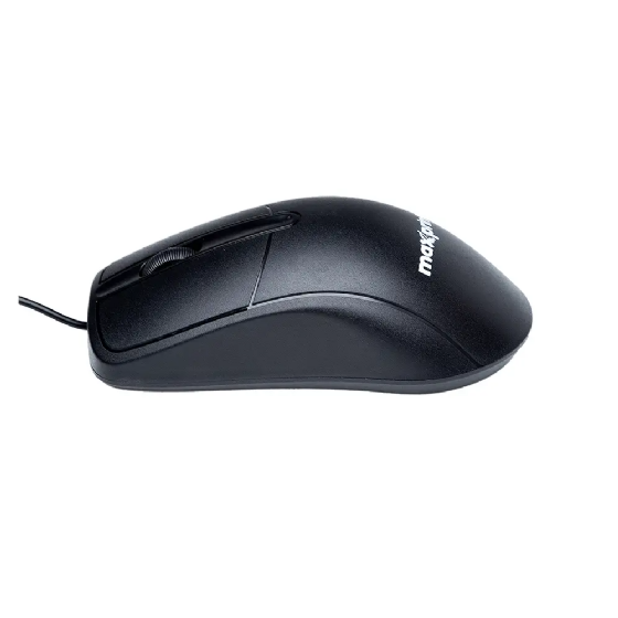 Mouse com Fio Maxprint Officeeasy, USB 2.0, 1200dpi, Cabo 1,35 Metros, Preto, 60000154