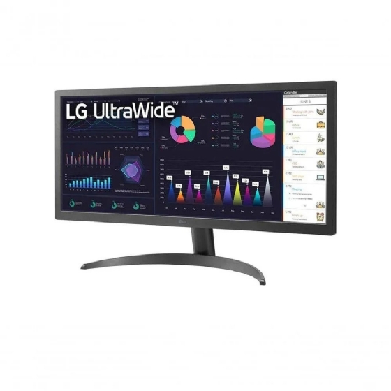 Monitor LG UltraWide 26" IPS, Full HD, 21:9 AMD FreeSync, 26WQ500-B.AWZM
