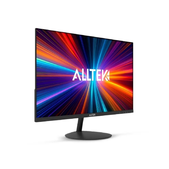 Monitor LED 21,5" 100Hz 5ms Full HD Alltek, Painel VA, HDMI/VGA - Preto