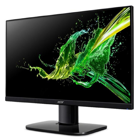 Monitor LED Acer 27" Full HD 100Hz IPS 1ms SRGB 99% HDMI/VGA KA272 - Preto