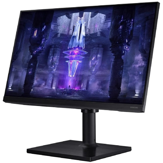 Monitor Gamer Samsung Odyssey G30 24" LED Full HD 144Hz 1ms HDMI/DP FreeSync Ajuste Altura/Rotação
