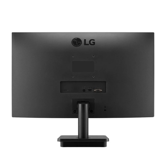 Monitor LG 23.8 Full HD, IPS, HDMI, VESA, FreeSync, Preto - 24MP400-B