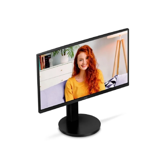 Monitor LED AOC 21,5" Full HD VA HDMI/VGA, VESA, com Ajuste de Altura