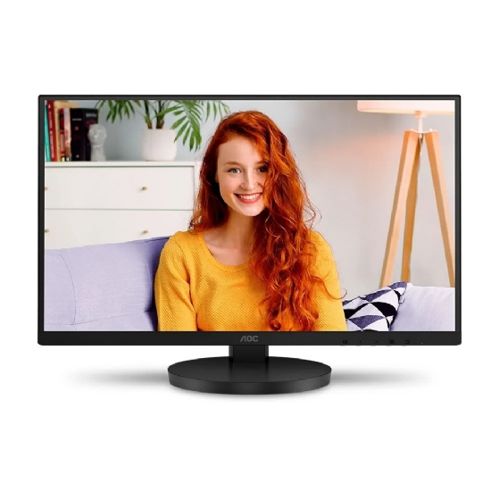 Monitor LED AOC 21,5" Full HD VA HDMI/VGA, VESA, com Ajuste de Altura