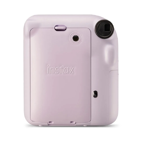 Kit Câmera Instax Mini 12 Lilas + Pack 10 Filmes Spray Art + Bolsa