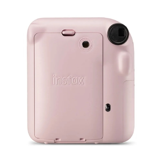 Kit Câmera Instax Mini 12 Rosa + Pack 10 Filmes Spray Art + Bolsa