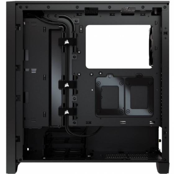 Gabinete ATX Corsair 4000D Airflow Mid-Tower Vidro Temperado, sem Fonte - Preto - CC-9011200-WW