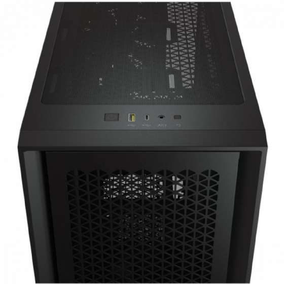 Gabinete ATX Corsair 4000D Airflow Mid-Tower Vidro Temperado, sem Fonte - Preto - CC-9011200-WW