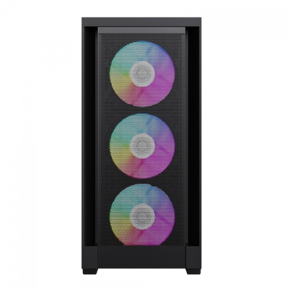 Gabinete Gamer Gamemax Defender, Vidro Temperado, Mid-Tower M-Atx/mini-ITX, sem Fonte sem Fans - Preto