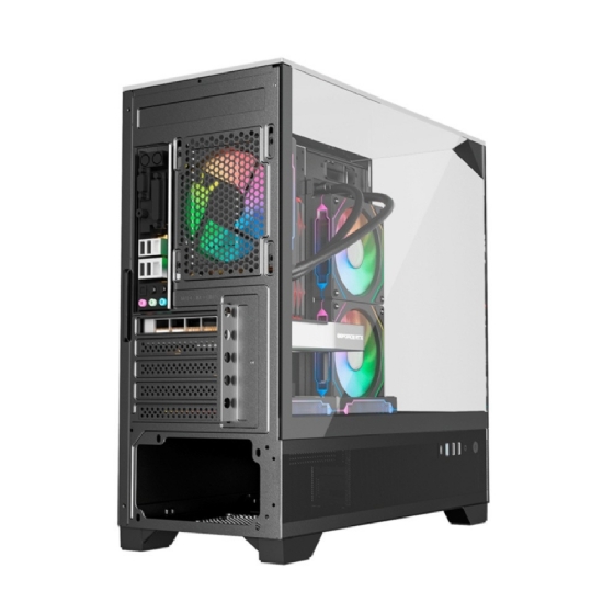 Gabinete Gamer Liketec Mahal Dark, Mid-Tower, Vidro Temperado, sem Fonte sem Fans - Preto