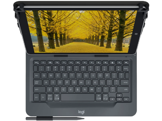 Capa com Teclado Logitech Universal Folio, Bluetooth 3.0 para Tablets de 9'' e 10"