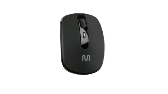 Teclado e Mouse USB Slim Multimídia Preto - Multilaser