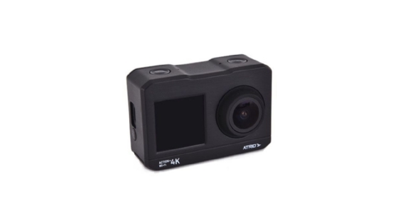 Câmera Filmadora de Ação Action+selfie 4K Wi-Fi 16MP 30 Fps 900 mAh - DC191
