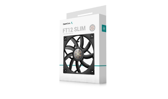 Cooler Fan para Gabinete 120mm Deepcool FT12 Slim, Pwm, Preto