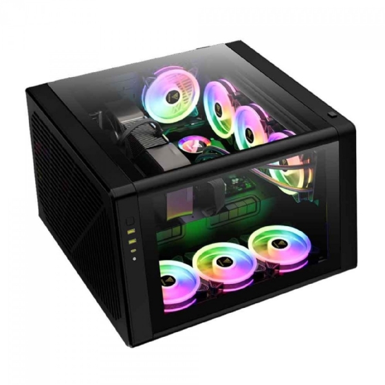 Gabinete Gamer ATX Gamdias Neso P1 B, Full-Tower, Vidro Temperado, sem Fonte sem Fans - Preto