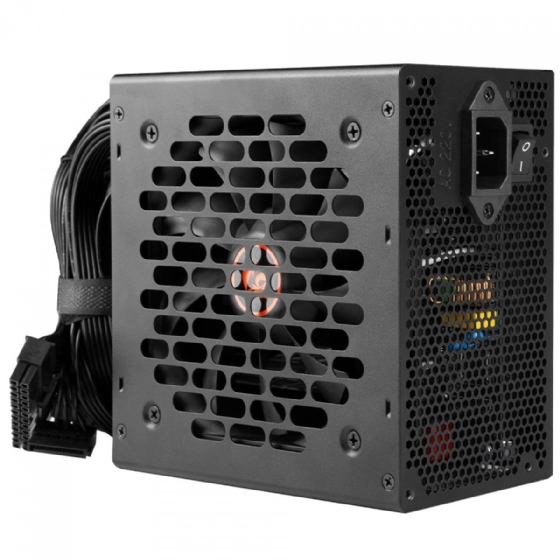 Fonte ATX 500W 80 Plus White Redragon Rgps, PFC Ativo, Cabo Flat, sem Cabo Força