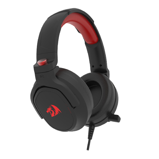 Headset Gamer Redragon Nireus, RGB, USB, 7.1 Surround, Drives 50mm, Preto