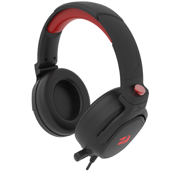 Headset Gamer Redragon Nireus, RGB, USB, 7.1 Surround, Drives 50mm, Preto