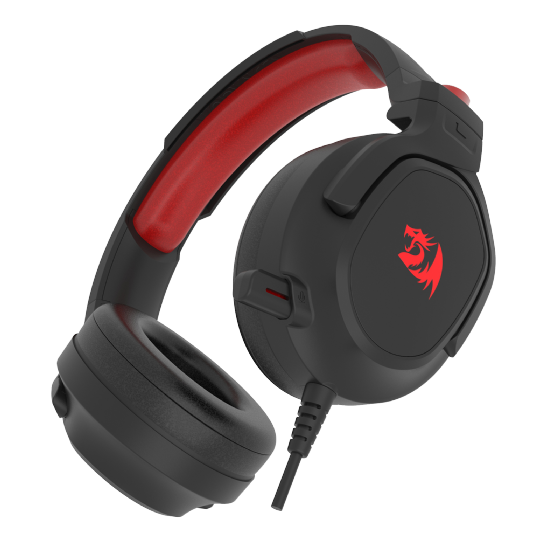 Headset Gamer Redragon Nireus, RGB, USB, 7.1 Surround, Drives 50mm, Preto