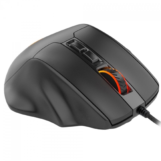 Mouse Gamer Redragon Bullseye, 12400dpi, 7 Botoes, Sensor PAW3327, RGB, Preto