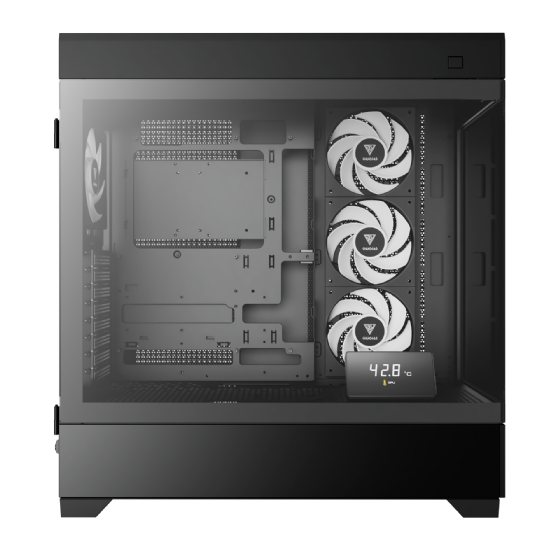 Gabinete Gamer ATX Gamdias Atlas P1, Mid-Tower, Vidro Temperado, com 4 Fans ARGB sem Fonte