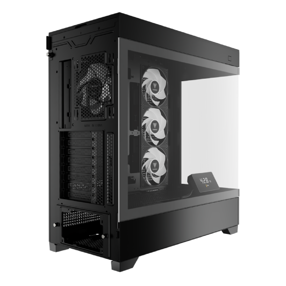 Gabinete Gamer ATX Gamdias Atlas P1, Mid-Tower, Vidro Temperado, com 4 Fans ARGB sem Fonte
