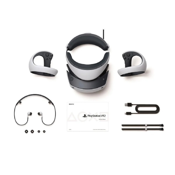 Oculos de Realidade Virtual PlayStation VR2 para PS5, Branco e Preto