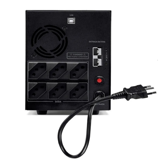 Nobreak Senoidal 1500VA Bivolt - Intelbras