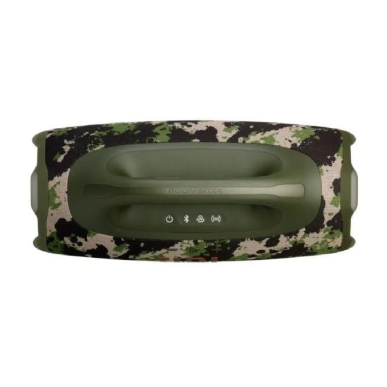 Caixa de Som JBL Boombox 4 Portátil Bluetooth, AI Sound Boost, até 34H Squad - JBLBOOMBOX4SQUADBR