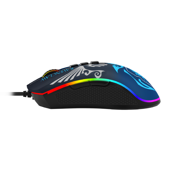Mouse Gamer Redragon Harry Potter Cobra RGB Special Edition Ravenclaw 12400dpi Preto e Azul